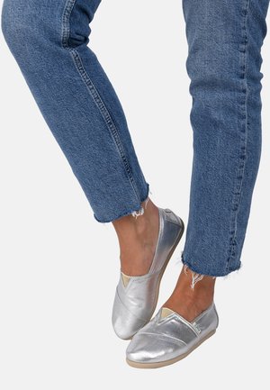 CLASSIC - Mocassins - silver