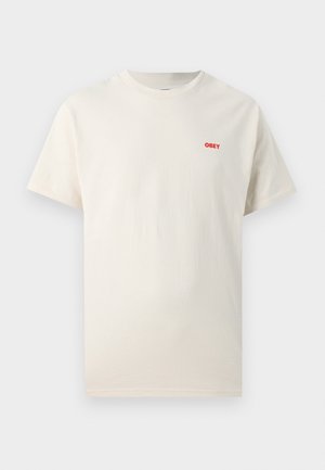 Obey Clothing, LOVE IN A VOID - Printtipaita - cream