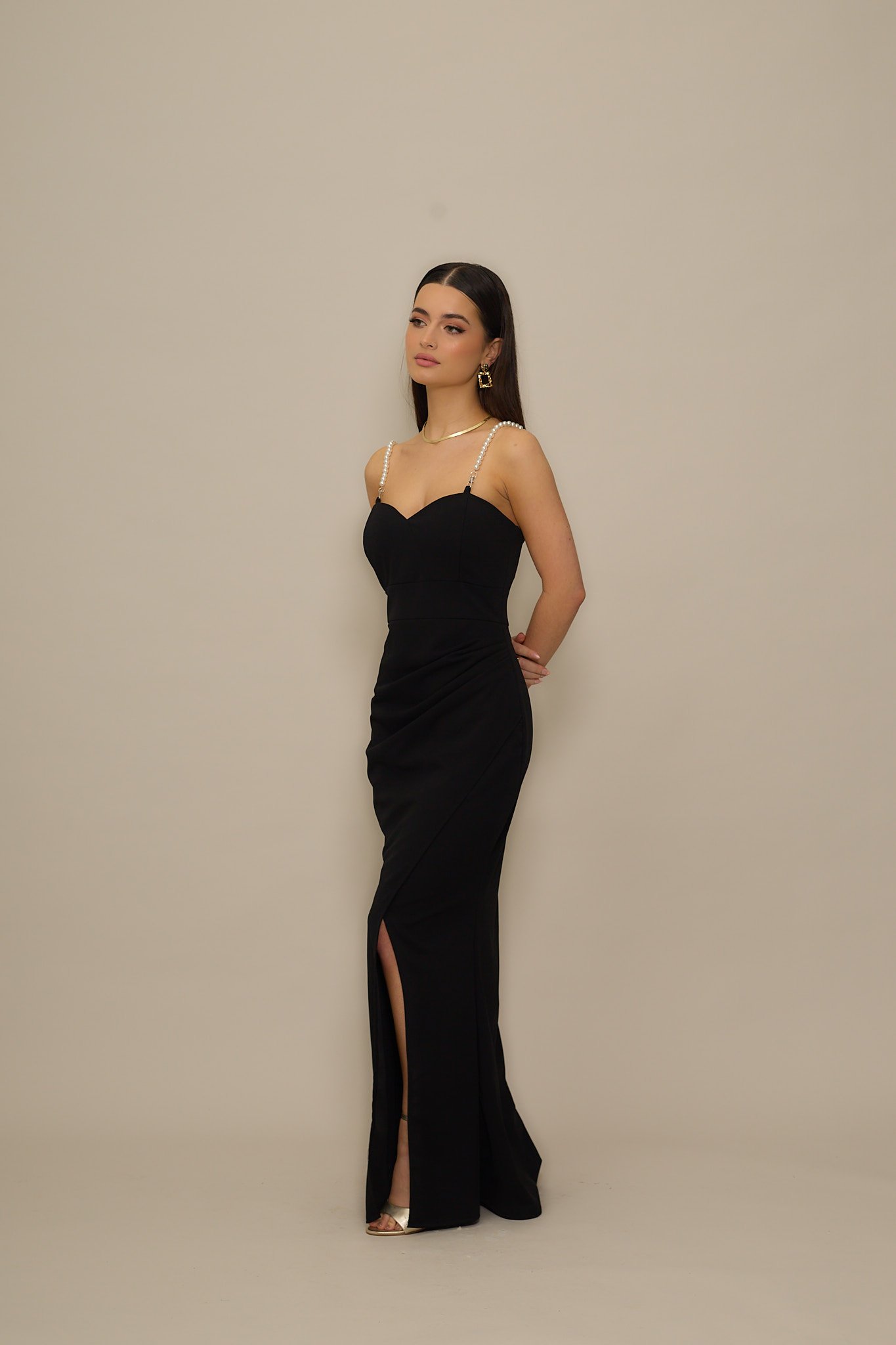WAL G PETITE SERENA MAXI DRESS - Occasion wear - black - Zalando.ie