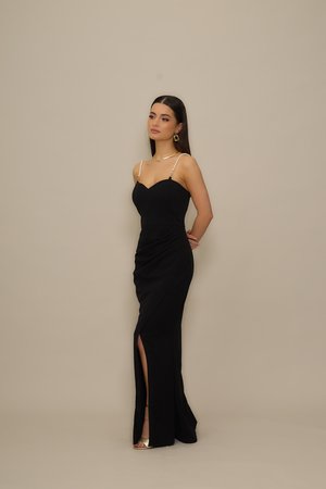 SERENA MAXI DRESS - Iltapuku - black