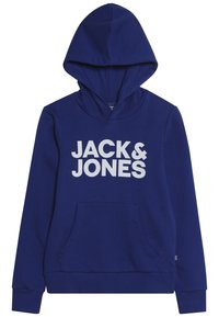 Jack & Jones Junior JJECORP LOGO HOOD - Mikina s kapucí - surf the web