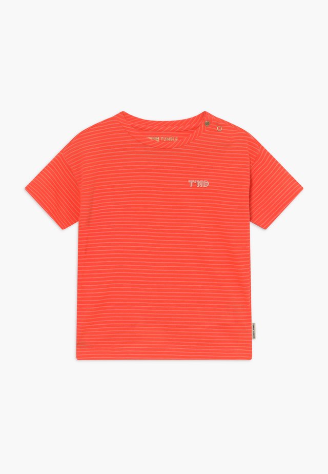 MONA - T-shirt print - fiery coral