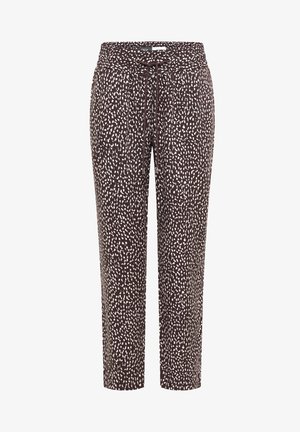 Cecil, MID WAIST SLIM LEG HOSE IM LOOSE FIT - Pantalon classique - brown cacao