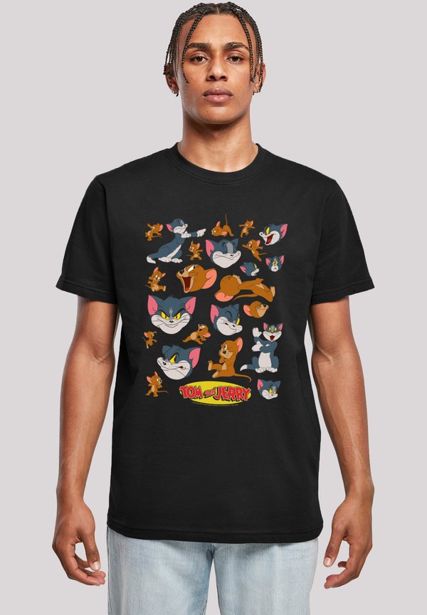 TOM UND JERRY MANY FACES - T-Shirt print