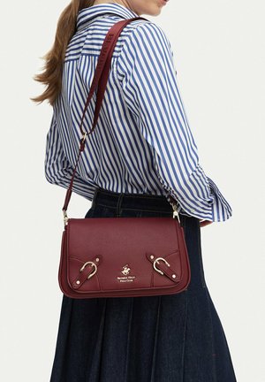 Beverly Hills Polo Club, BEVERLY HILLS POLO CLUB BAG WOMEN'S BURGUNDY 5907964075936 - Skuldertasker - burgundy