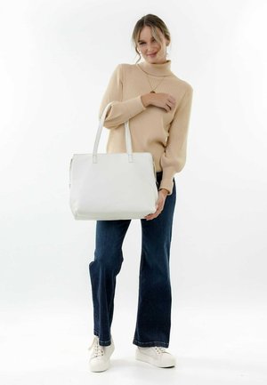 DEBBY - Tote bag - white