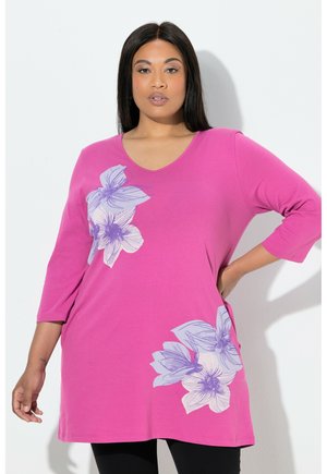 BLUME V-AUSSCHNITT 3/4-ARM - Langærmet T-shirt - light fuchsia