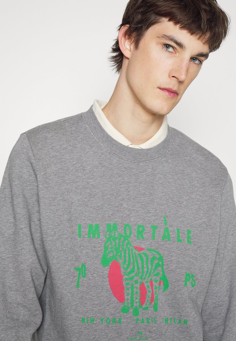 Herren T-shirts & Polos | PS Paul Smith IMMORTALE Sweatshirt grey/grau - RG33440 Herren T-shirts & Polos | PS Paul Smith IMMORTALE Sweatshirt grey/grau - RG33440