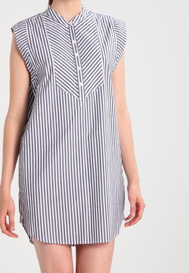 Abercrombie & Fitch Robe chemise - white