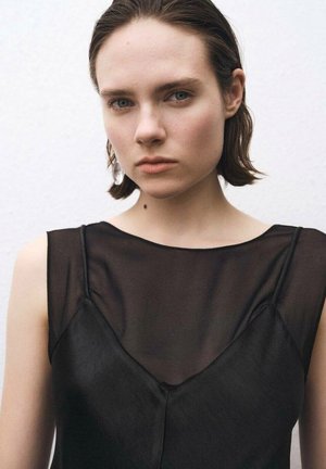 Vestido largo - black