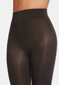 Wolford DE LUXE 66 COMFORT - Strumpbyxor - nearly black
