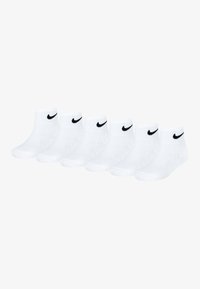 QUARTER UNISEX 6 PACK  - Čarape - white