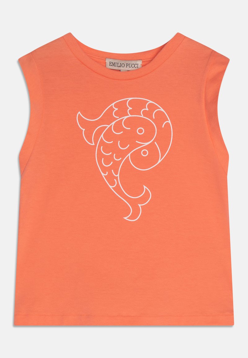 EMILIO PUCCI T-shirt print abrikoos EMILIO PUCCI T-shirt print abrikoos