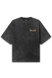 X4 UNISEX - Majica kratkih rukava s printom - black washed