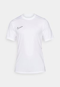 ACADEMY TOP - Sports T-shirts - white/black