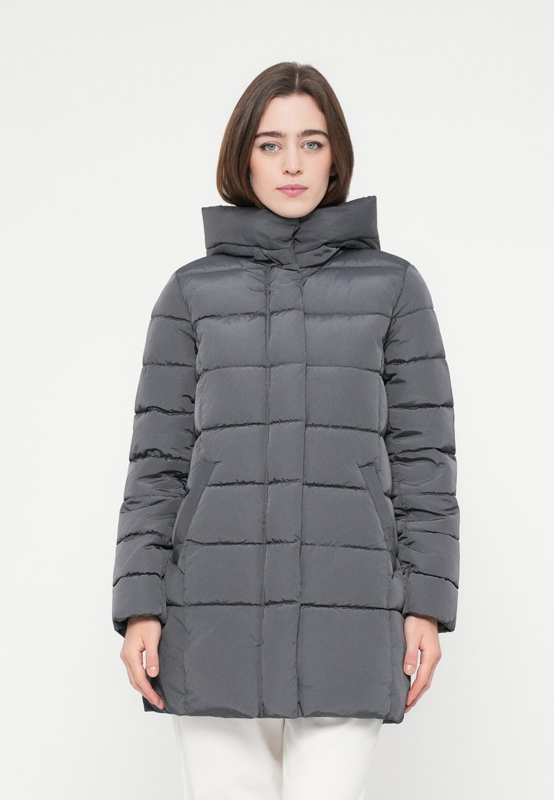 Only Wintermantel donkerblauw