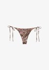 PRINTED BIKINI BOTTOMS - Bas de bikini - brown