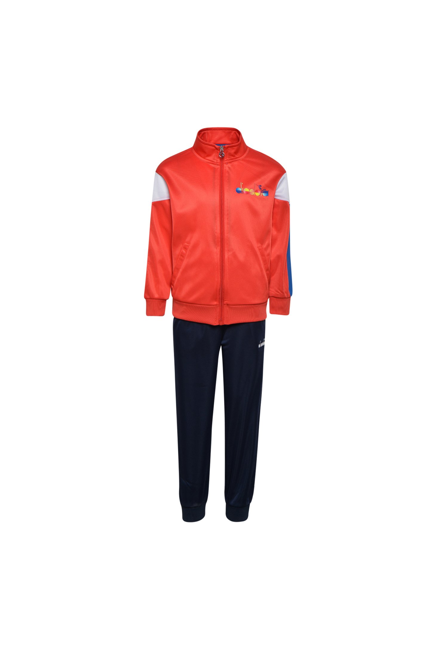 Diadora JB. FZ DIADORA CLUB - Tuta - light red/rosso chiaro - Zalando.it