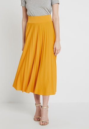 A-linjekjol - mustard yellow