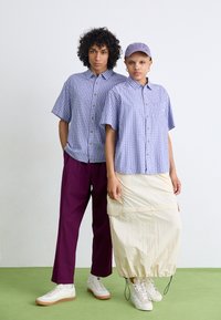 Obey Clothing BIGWIG GALLO UNISEX - Gombos blúz - surf blue multi