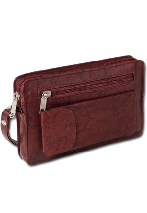 DrachenLeder Handbag - braun bordeaux