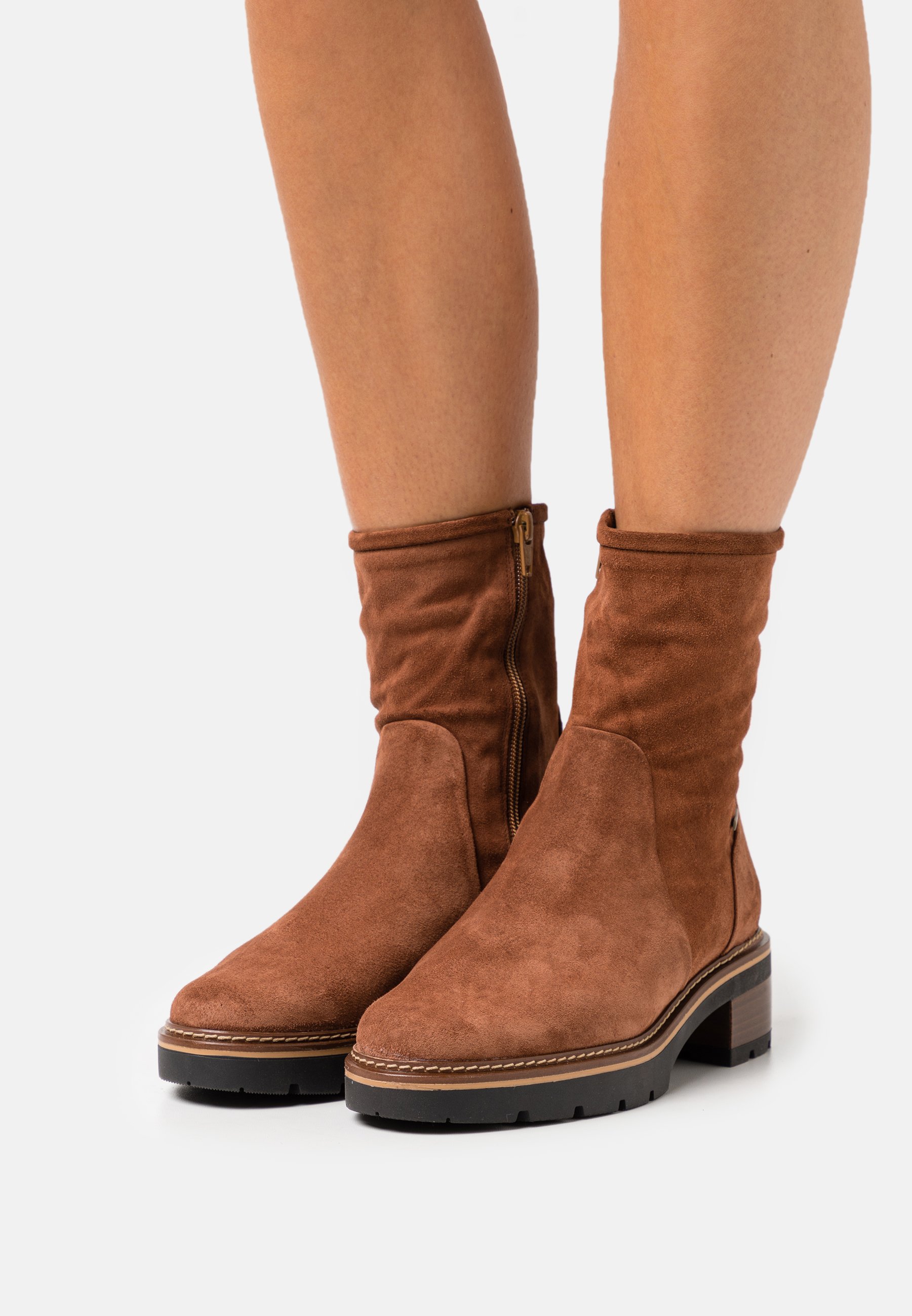 Högl FAITH - Platform ankle boots - nut 
