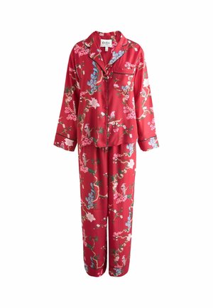 SET REGULAR FIT - BUTTON THROUGH - Pyjama - red bird print