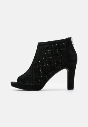 Bottines à talons hauts - black