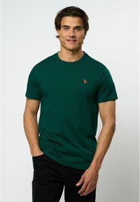 U.S. Polo Assn. ARJUN - Základné tričko - rain forest