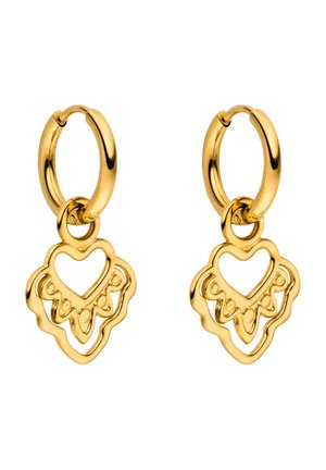 PURELEI, PURELEI OHRRINGE HEART - Earrings - gold-coloured