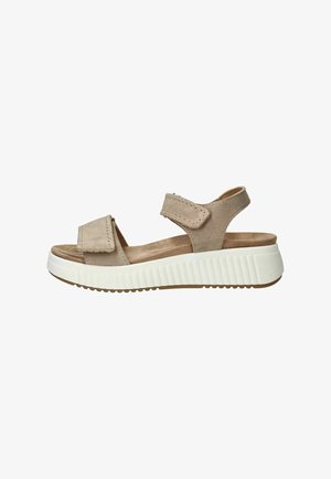 Sens, 1816/13124 HARPER 04 - Sandalen met plateauzool - avola suede