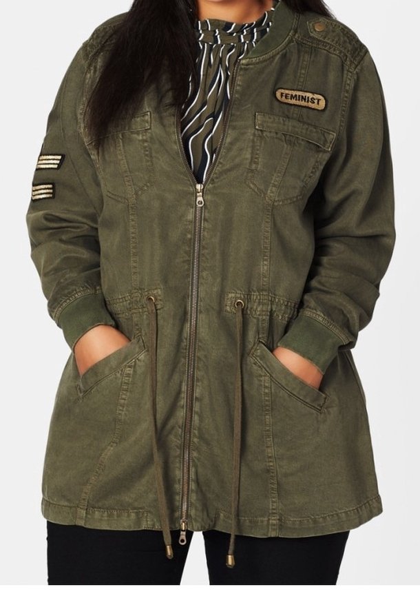 Zizzi - Veste légère - green, Agrandir