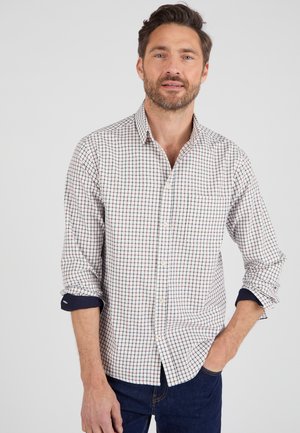 Chemise - beige carreaux