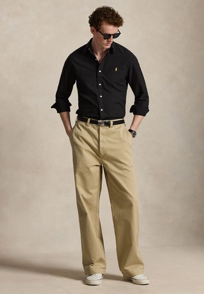 Polo Ralph Lauren SLIM FIT OXFORD SHIRT - Shirt - black