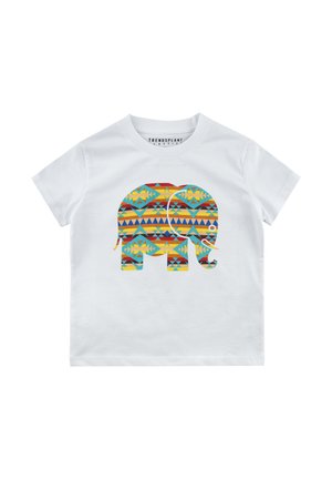 NAVAJO CLASSIC UNISEX - Camiseta estampada - white