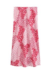 FLORAL PRINT MIDI  - Gonna a campana - pink pattern