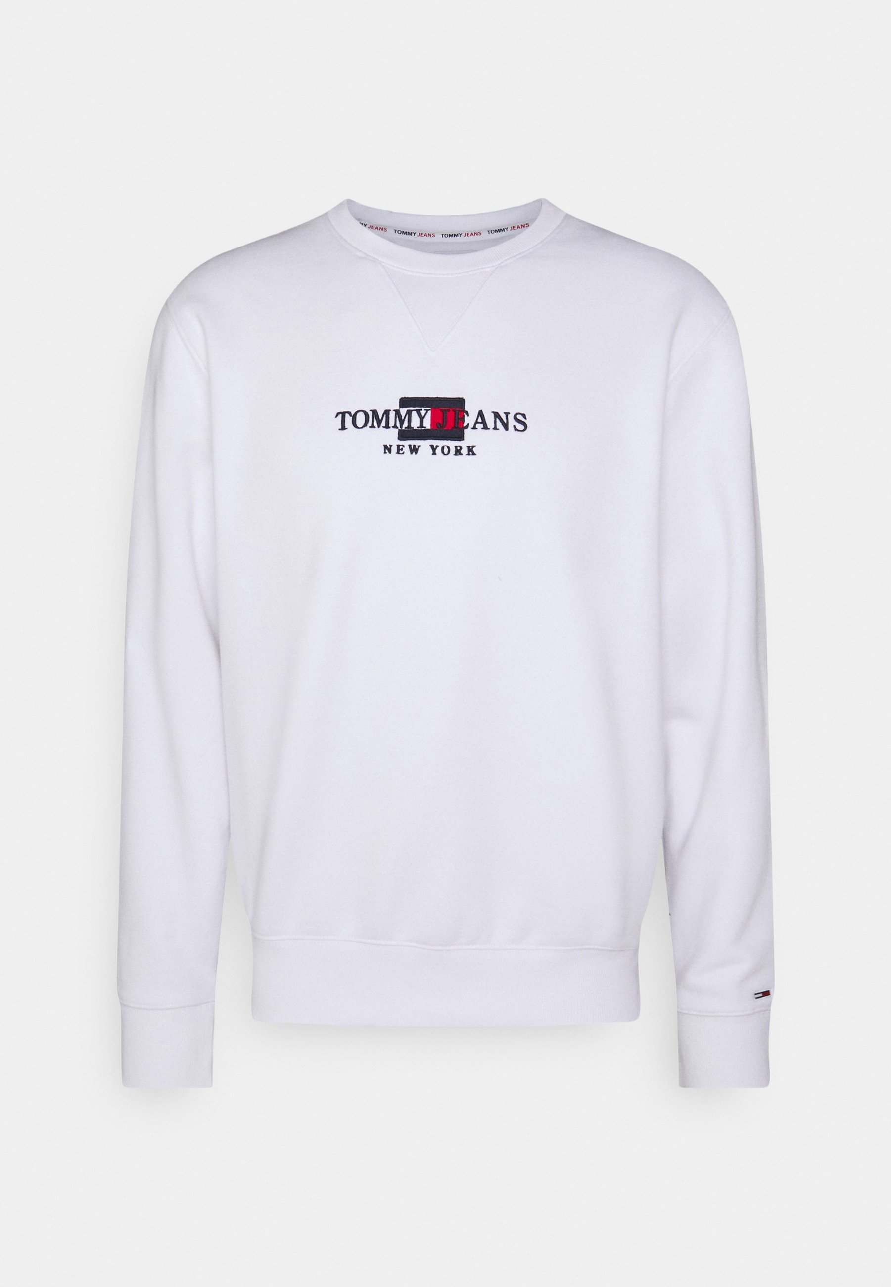 Tommy Jeans TIMELESS CREW - Sudadera - white/blanco - Zalando.es