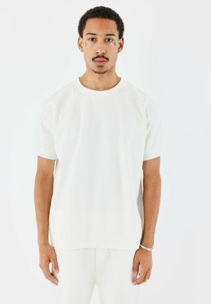 T-shirt basic - blanc cassé