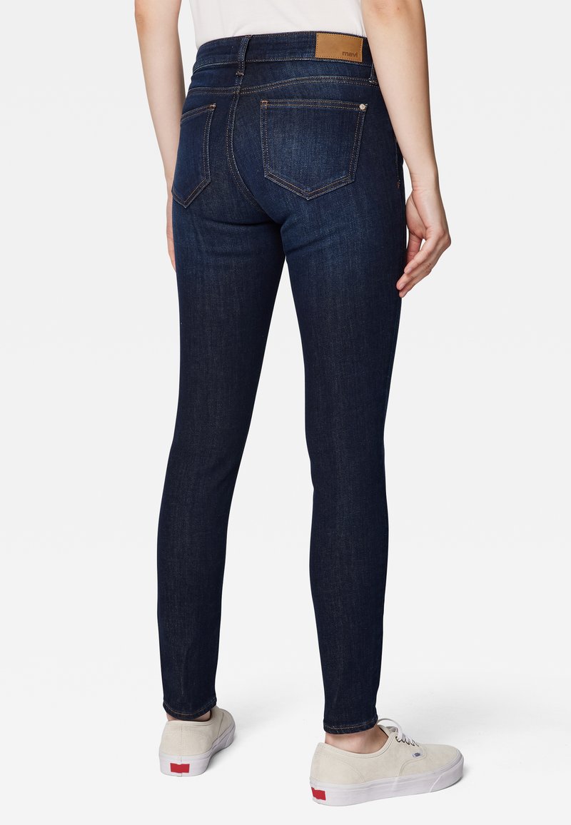 Jeans Skinny Mavi Donna - Modello Adriana, Taglio Aderente, Tessuto Elasticizzato, Per Un Look Moderno E Comodo - 2