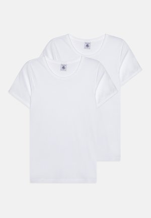 JUNIOR TEE PERMANENT 2 PACK - T-paita - white