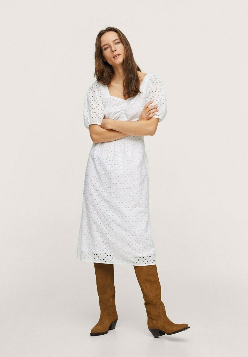 Damen Freizeitkleider | Mango SITA H Freizeitkleid wit/weiß - BL31522 Damen Freizeitkleider | Mango SITA H Freizeitkleid wit/weiß - BL31522