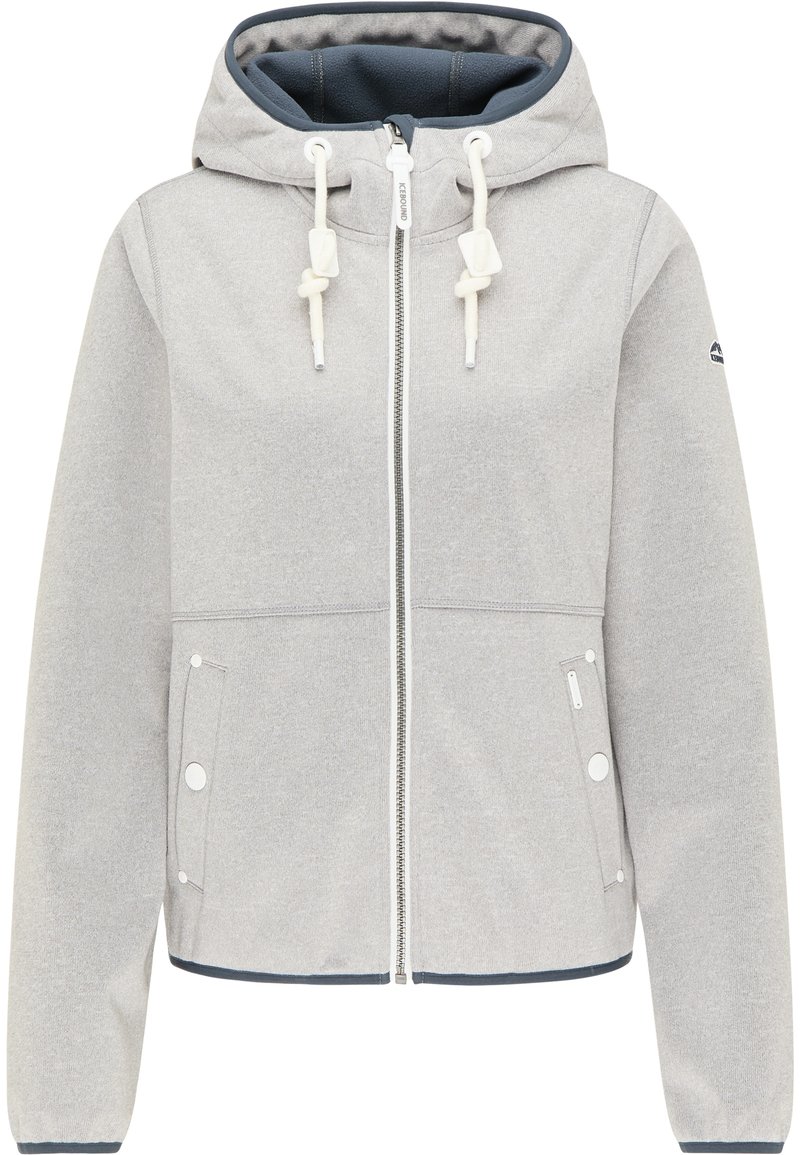 ICEBOUND Jas lichtgrijs gemêleerd ICEBOUND Jas lichtgrijs gemêleerd
