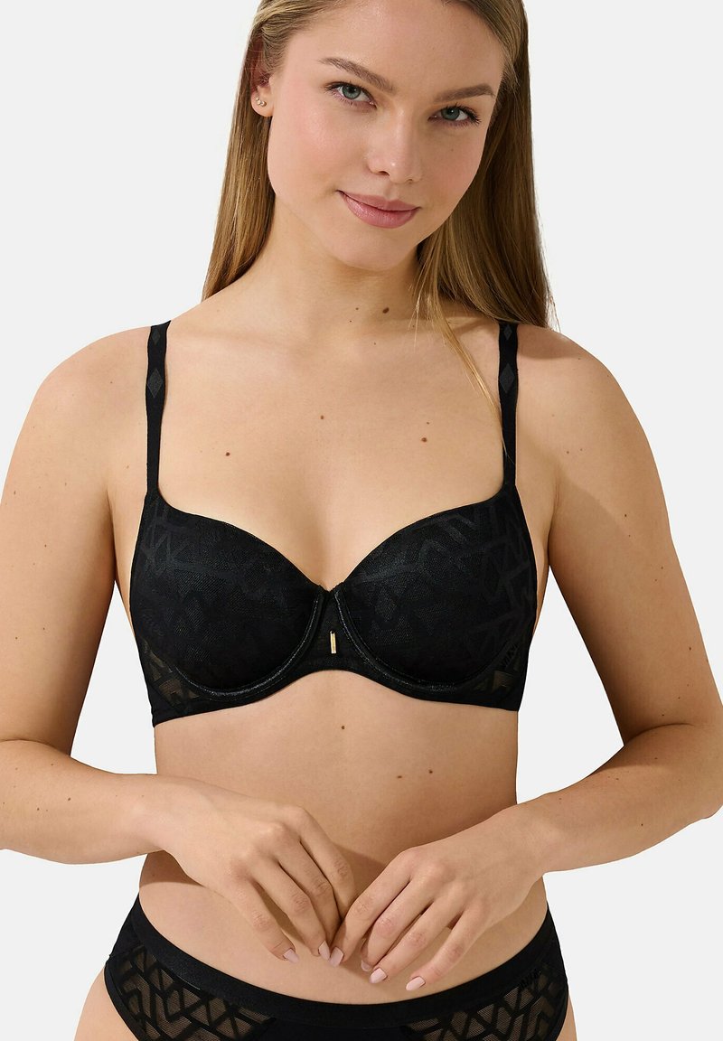 Lisca PRÉFORMÉ OPAL - Soutien-gorge push-up - noir