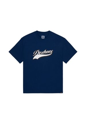 DC Shoes, OLD FASHION - T-shirts print - bsw estate blue