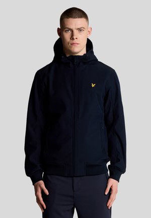MESH BACK SOFTSHELL JACKET - Overgangsjakke - dark navy