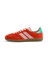 Non sélectionné, poppy red