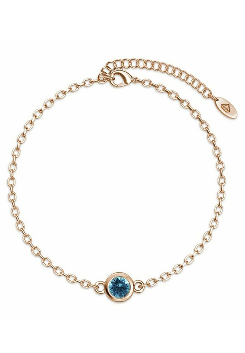 MYC Paris BIRTH STONE -ET CRISTAL - Bracciale - or rosé bleu