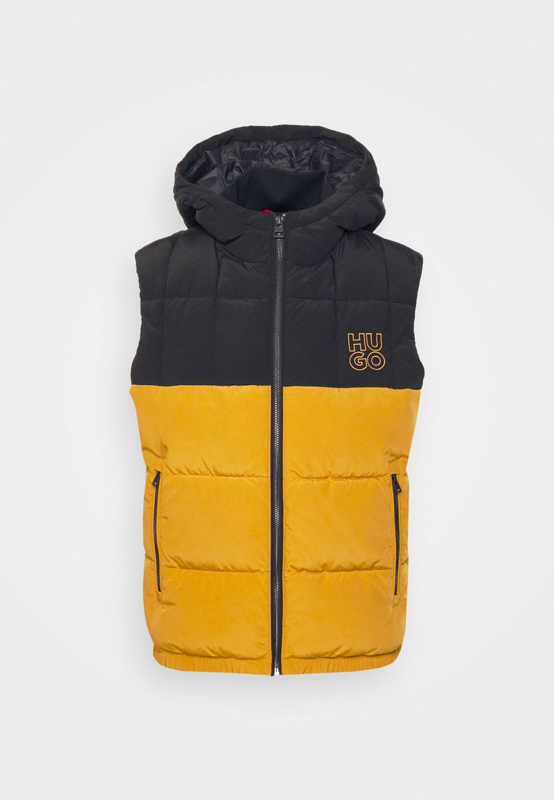 HUGO Bodywarmer mosterdgeel