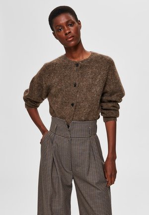 SLFLULU CARDIGAN - Strickjacke - dachshund