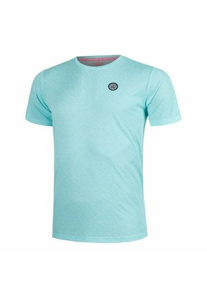 SPECTRUM TEE - Sport T-shirt - aqua white